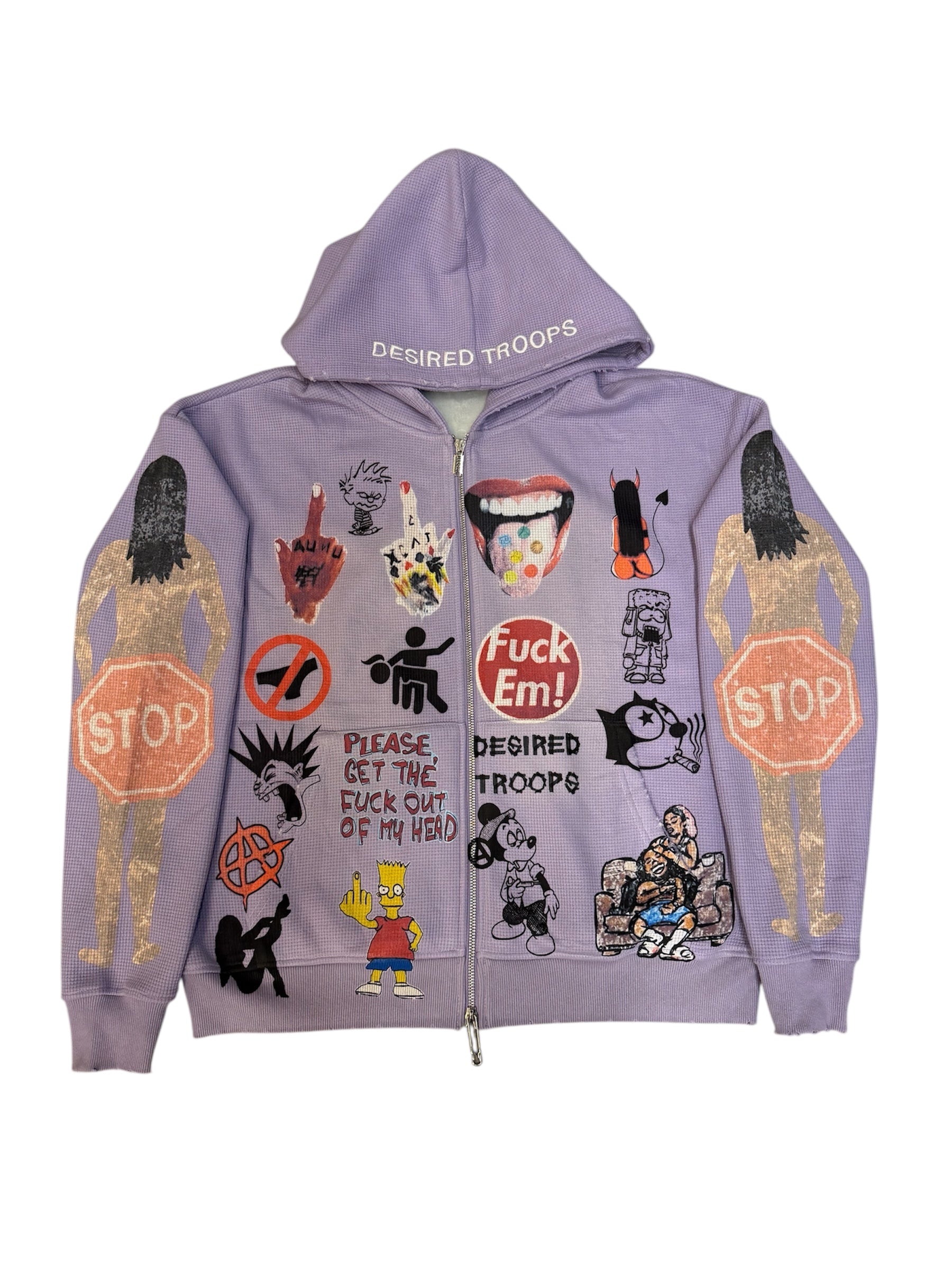 Chaotic Thermal Jacket (Purple)