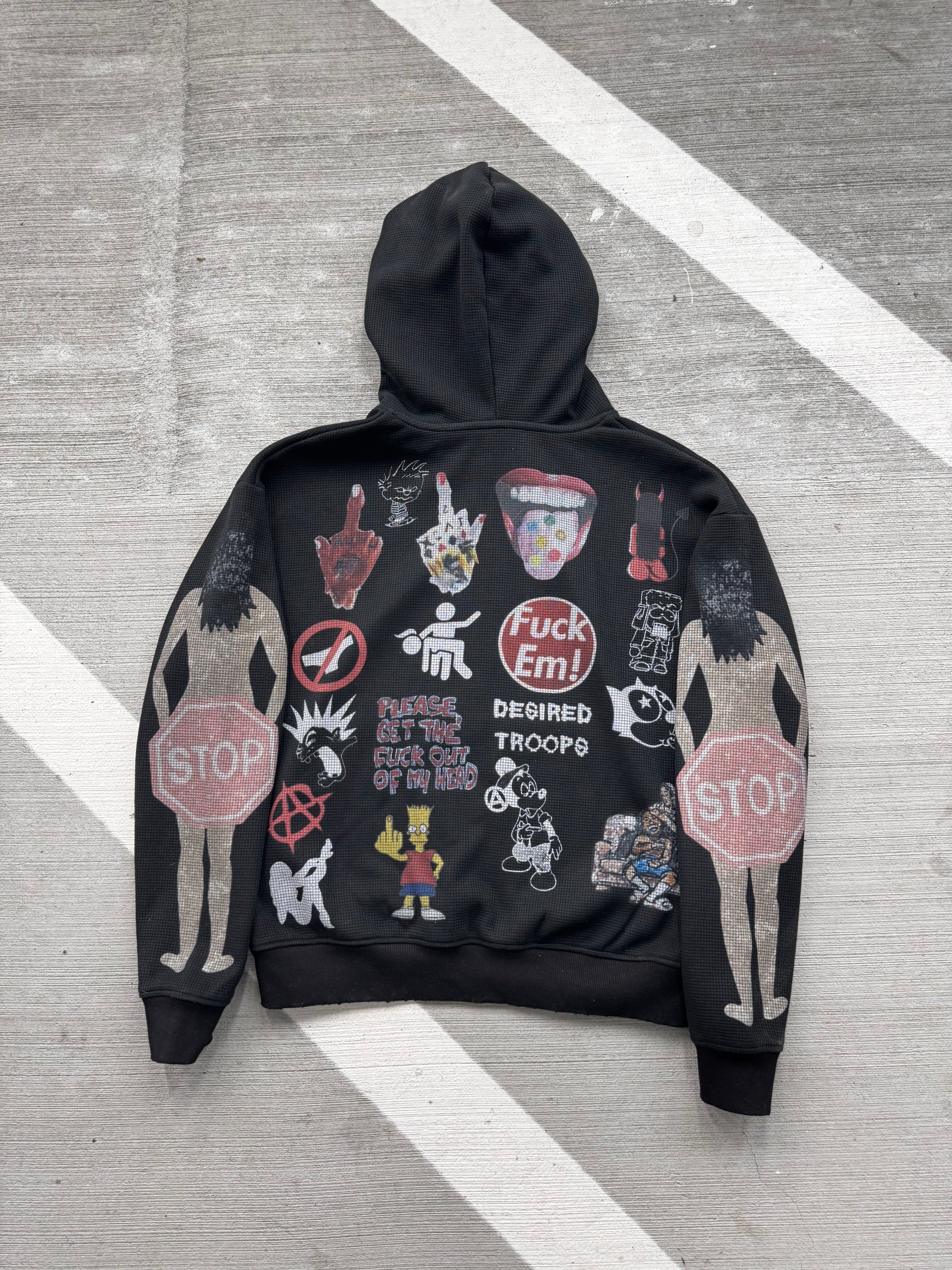 Chaotic Thermal Jacket (Black)